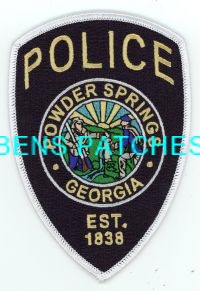 GEORGIA,POWDER SPRINGS POLICE 4 GOT IN PERSON